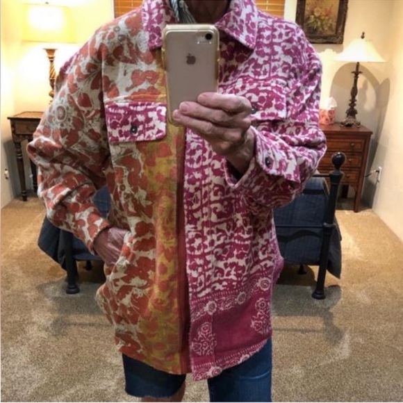 RARE Free People | Printed Ruby Shacket Jacket | Small - Picture 5 of 16